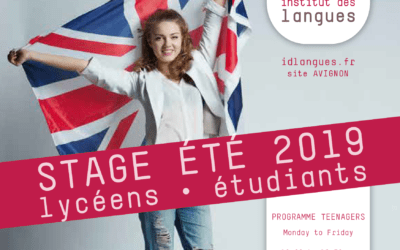 L’Institut Des Langues vous propose un stage intensif d’anglais pendant les vacances scolaires !